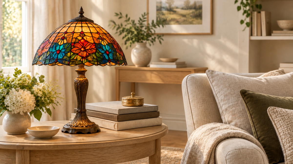 Tiffany Lamps: The Colourful Lighting Trend Bringing Character Back