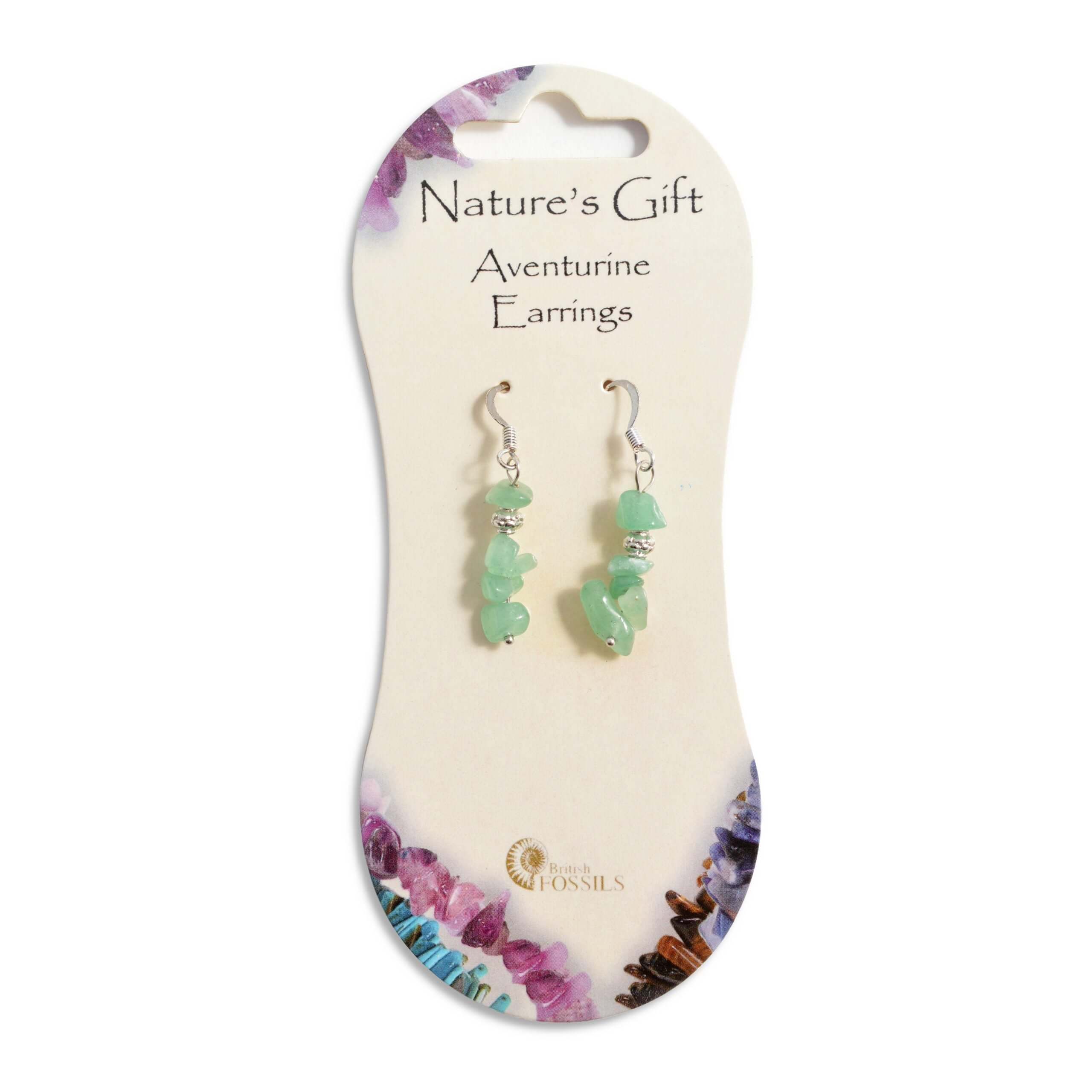 Aventurine Gemstone Earrings