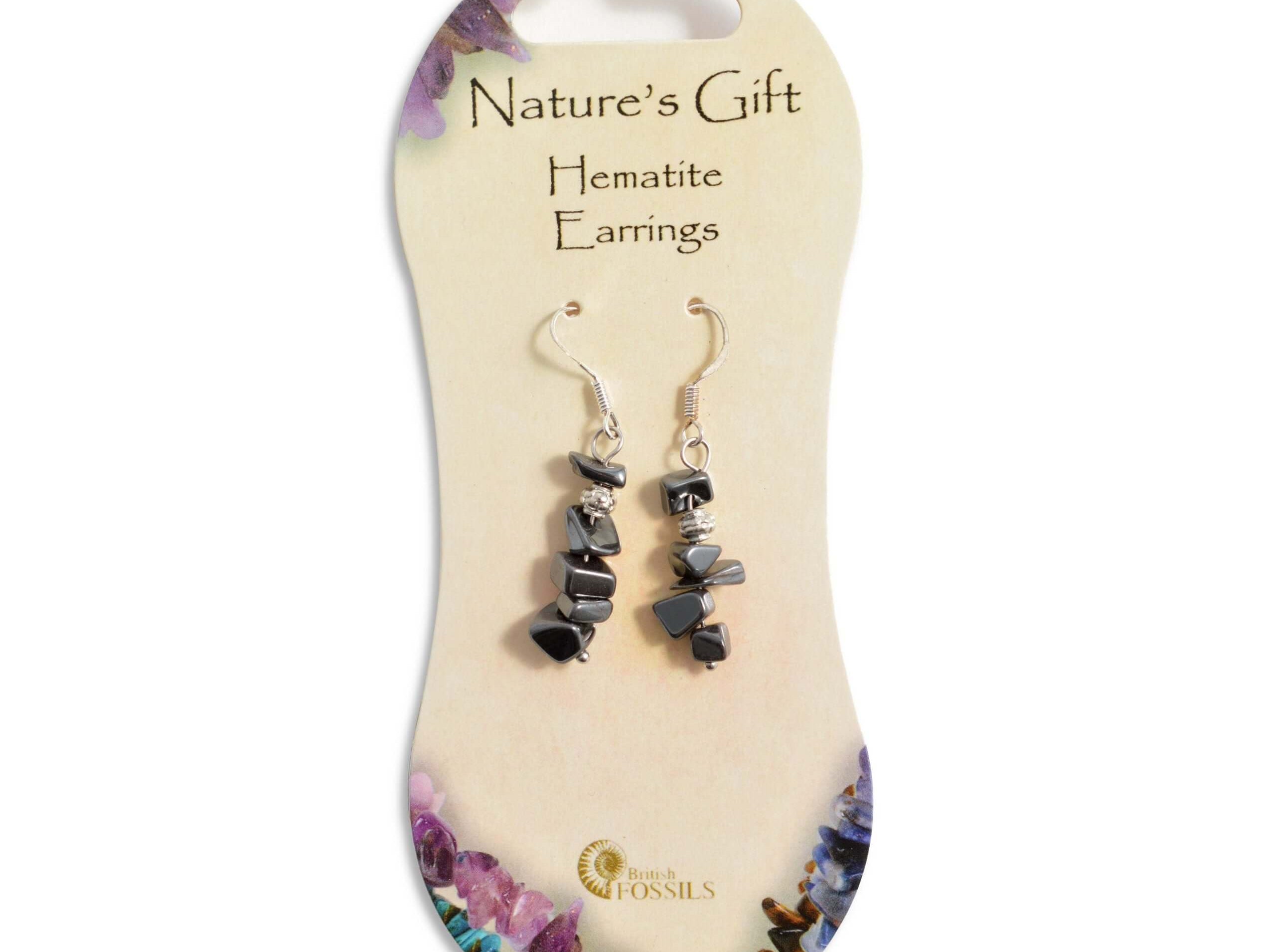 Hematite Gemstone Earrings