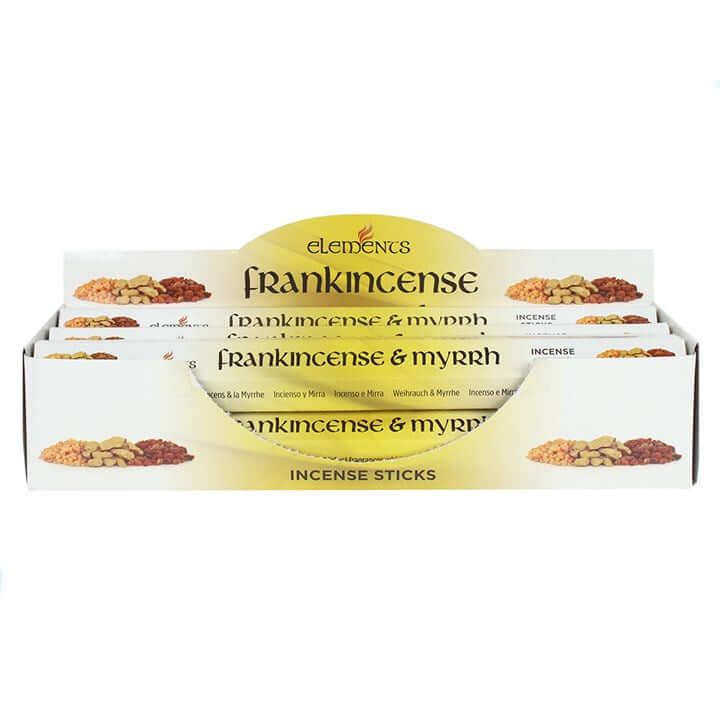 ELEMENTS FRANKINCENSE AND MYRRH INCENSE STICKS