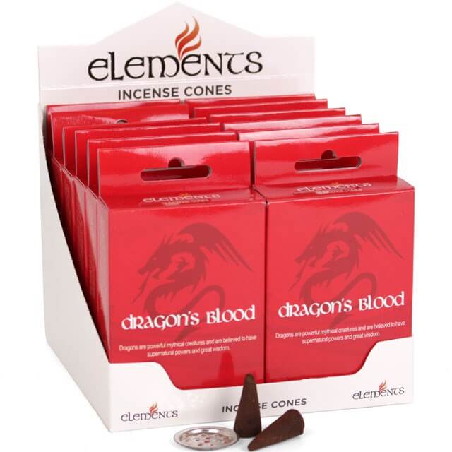 ELEMENTS DRAGONS BLOOD INCENSE CONES