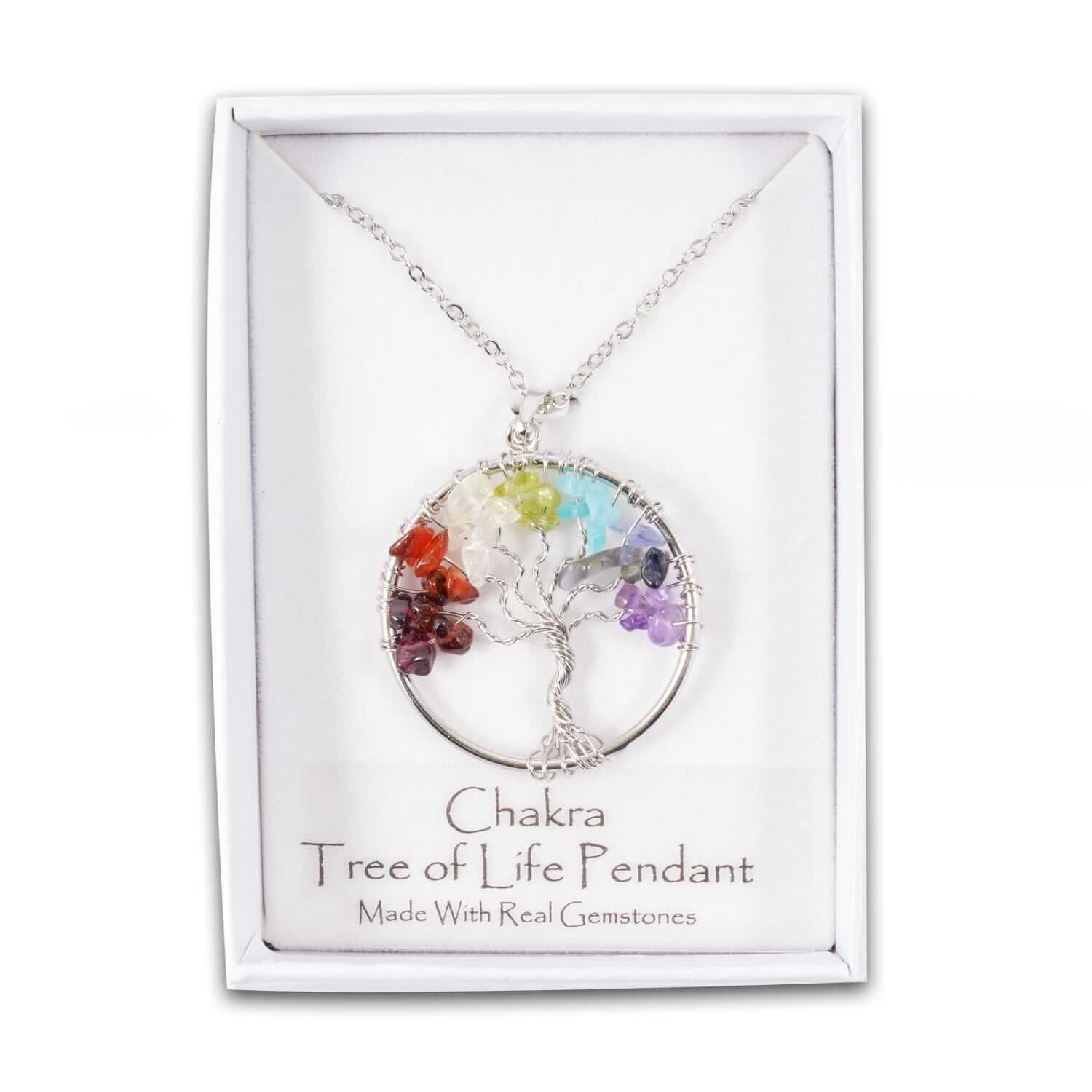 Chakra Tree Of Life Pendant