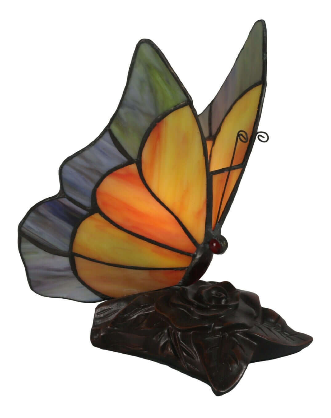 Tiffany Style Butterfly Table Lamp