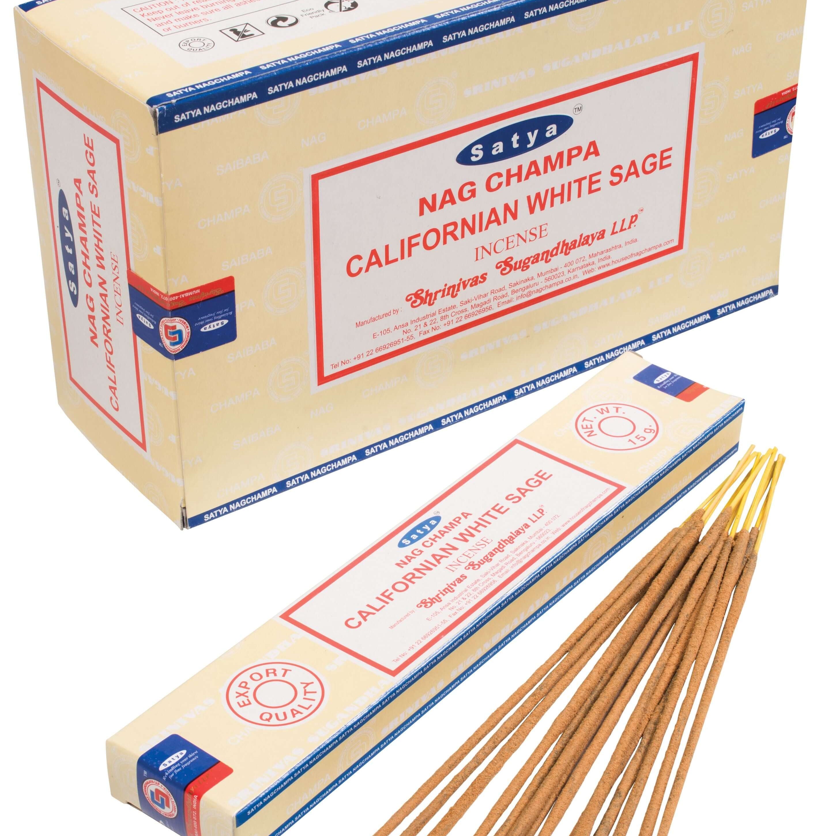 California White Sage Nag Champa Incense