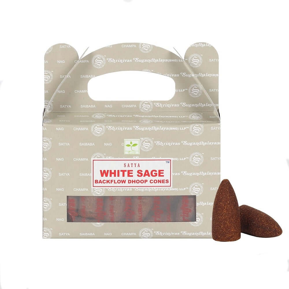 Satya White Sage Incense Cones