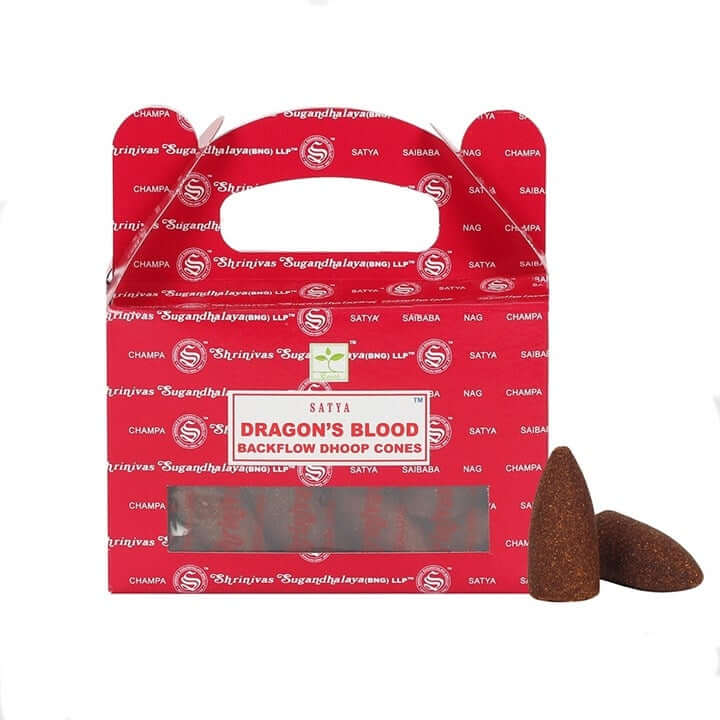 Satya dragons blood backflow incense