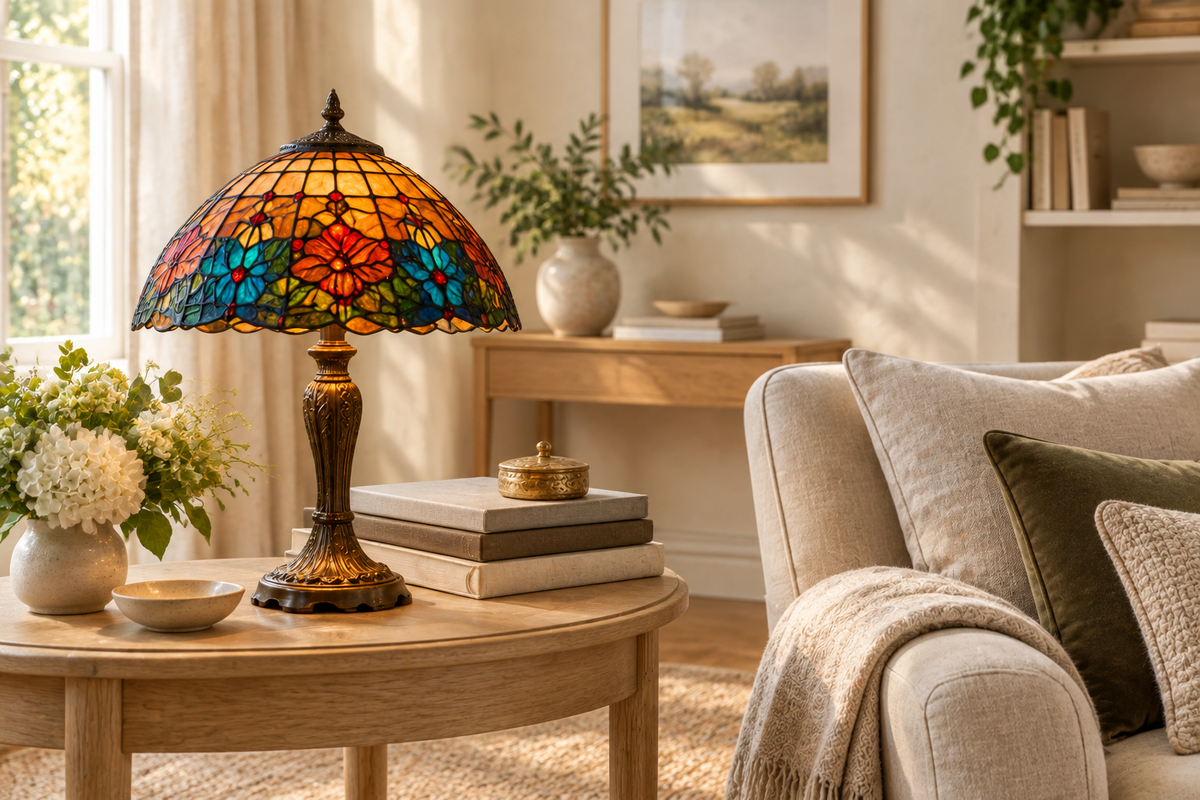Tiffany Lamps: The Colourful Lighting Trend Bringing Character Back