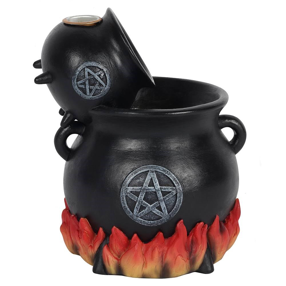 Pouring cauldrons backflow incense burner