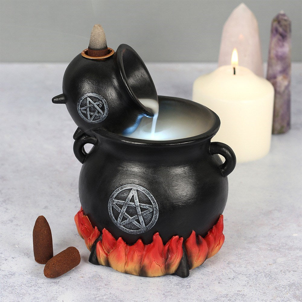 pouring cauldrons backflow incense burner