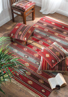 indian kilim rugs and cushions