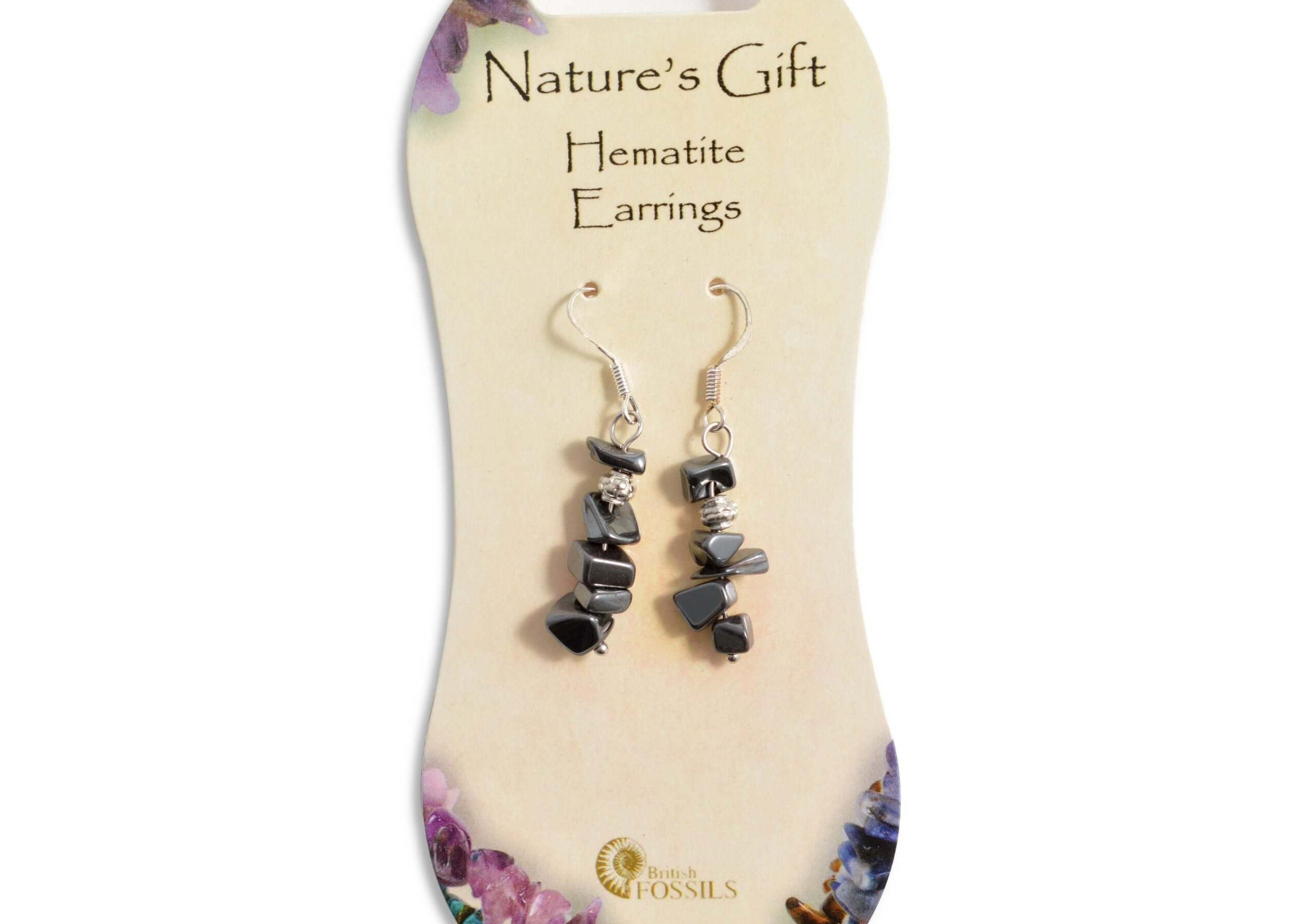 Hematite Gemstone Earrings