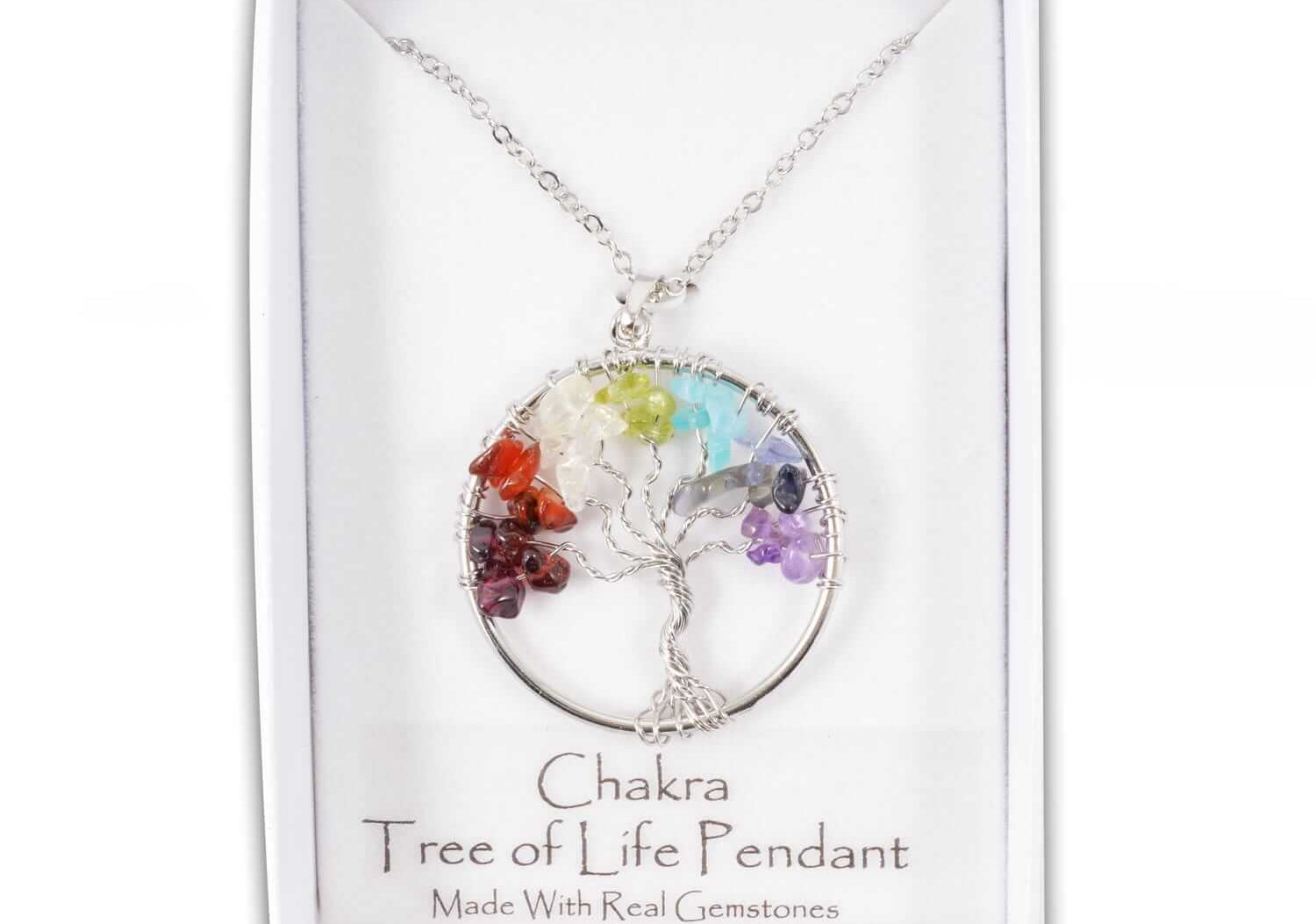 Chakra Tree Of Life Pendant