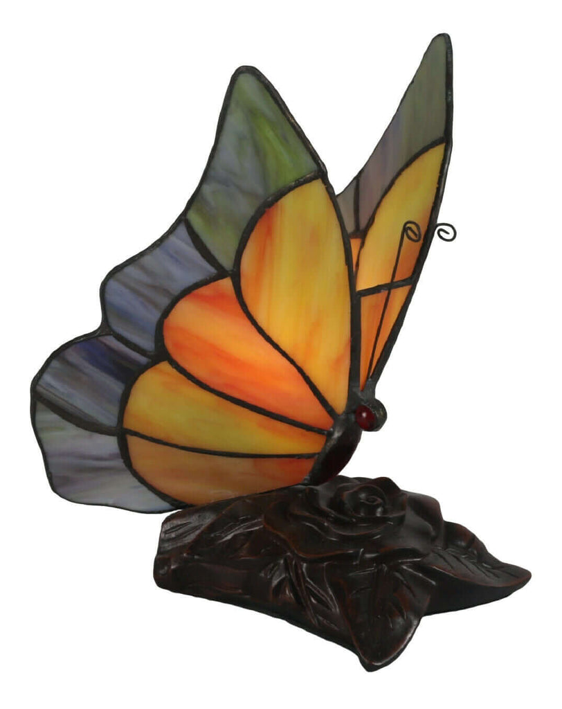 Tiffany Style Butterfly Table Lamp