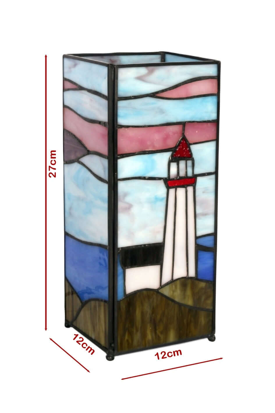 Stained glass deals lighthouse night light