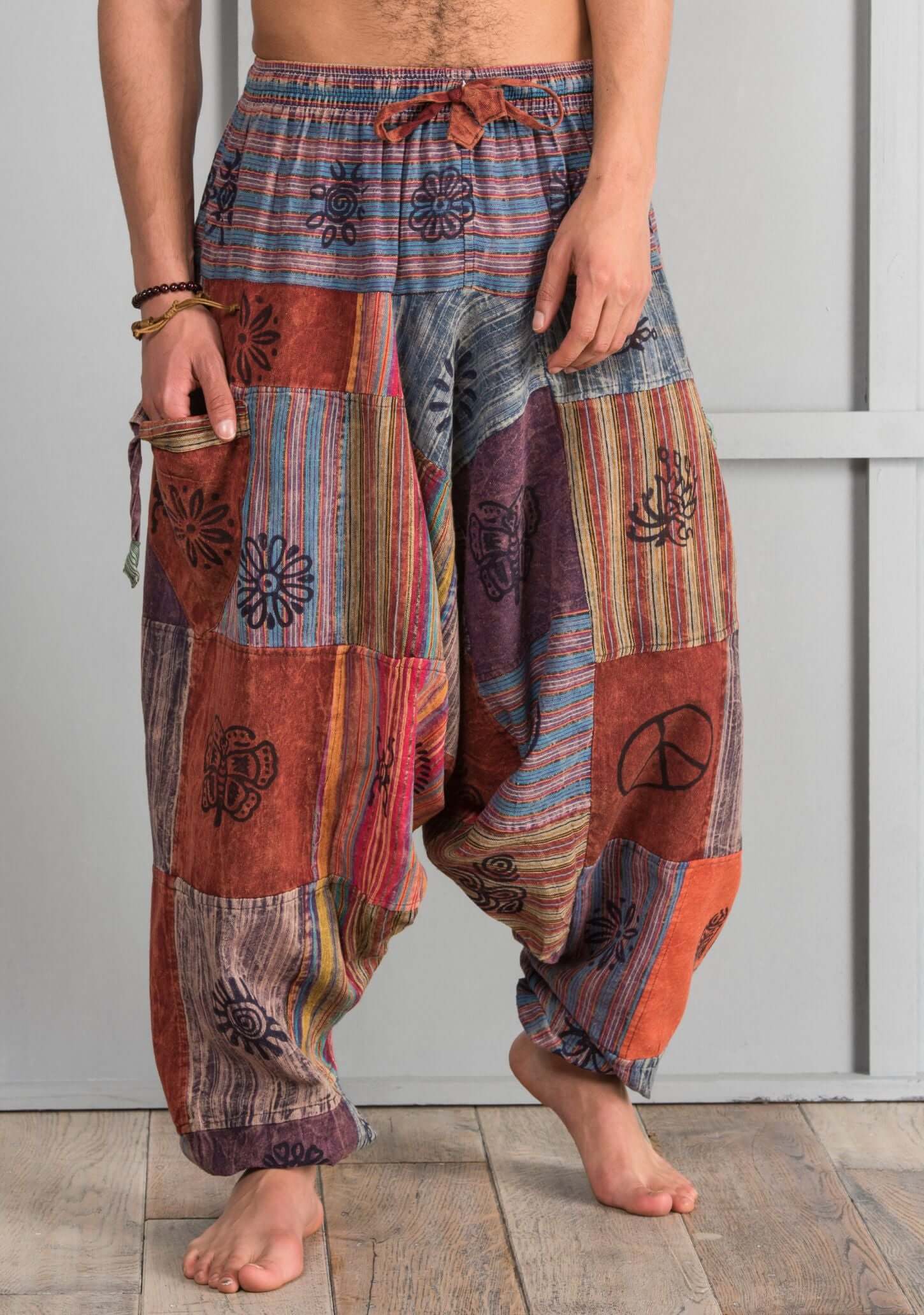 Incerun Mens Japanese Style Harem Trousers Loose Chino Pants India | Ubuy
