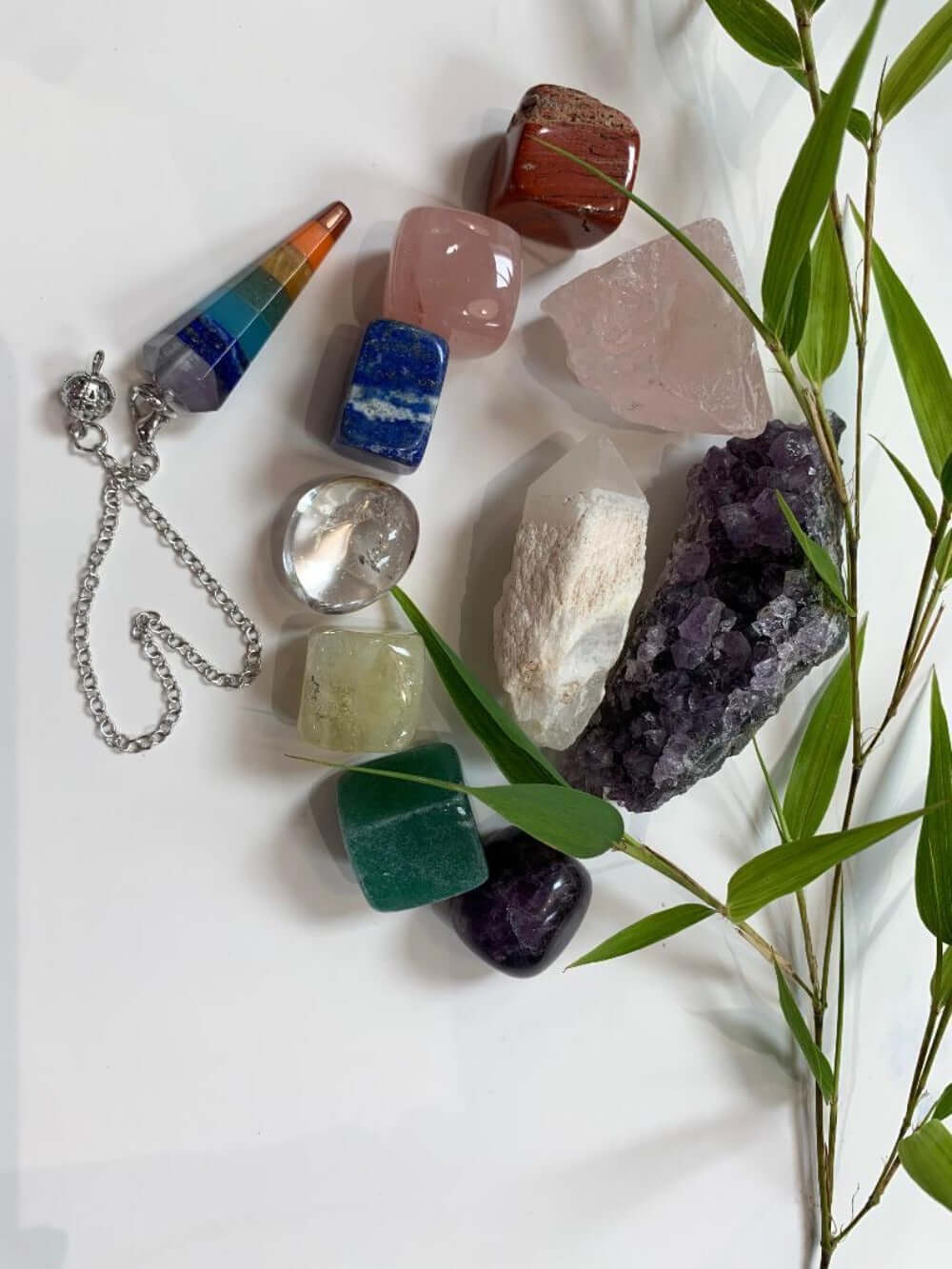 Crystal 7 Chakra Necklace with Stones for Chakra Healing – Crystalline Dream