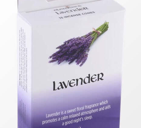 Elements Lavender incense cones